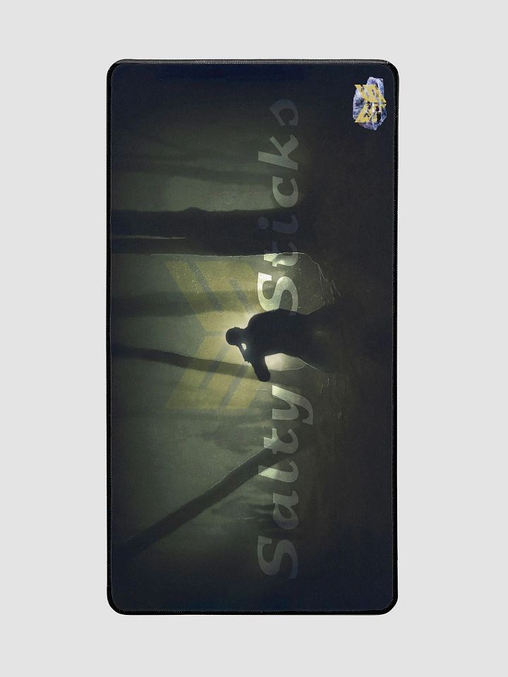 Salty Sticks (YT Banner w/Logo 2) Desk Mat product image (2)