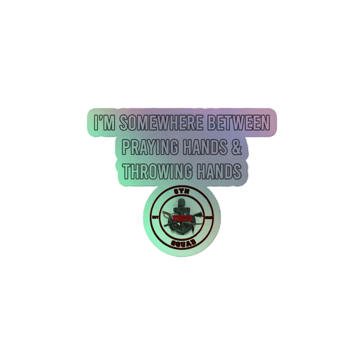 Hands - Holo Sticker product image (2)