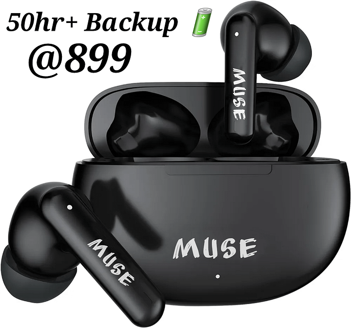 MUSE Dash 50Hr Playtime Earbuds product image (1)