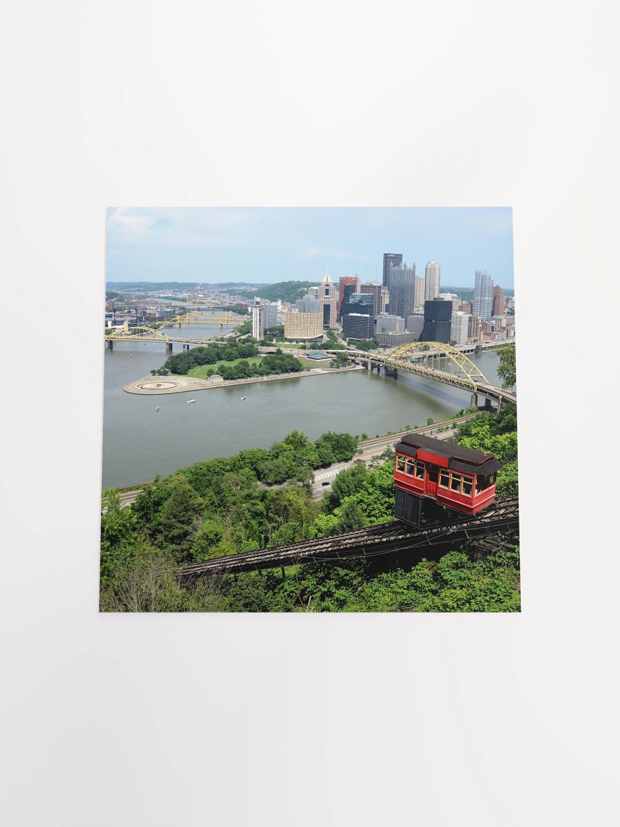 Pittsburgh - Downtown and Duquesne Incline - print/poster product image (4)