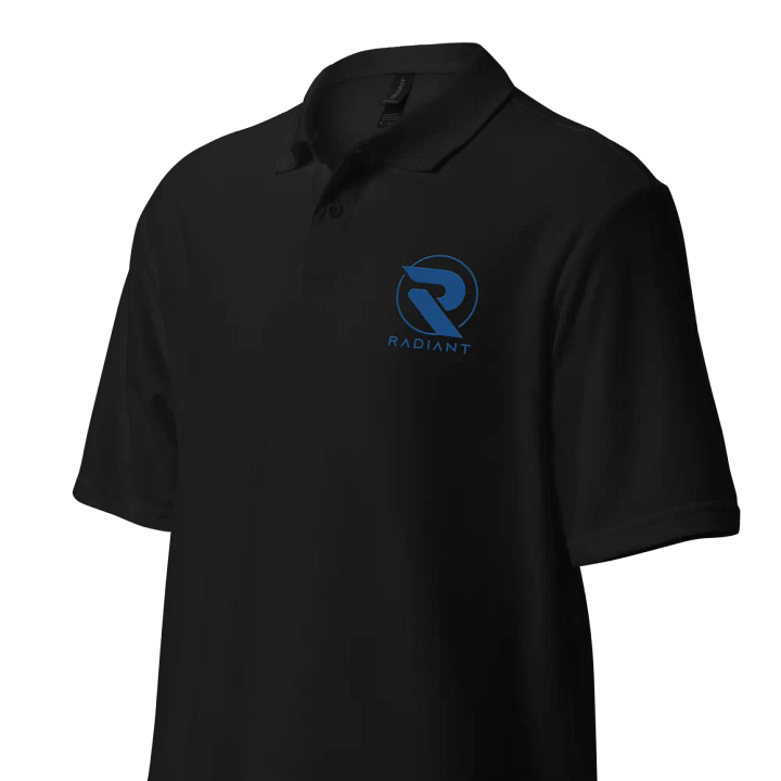 A Radiant Polo Shirt (Blue Logo) product image (2)