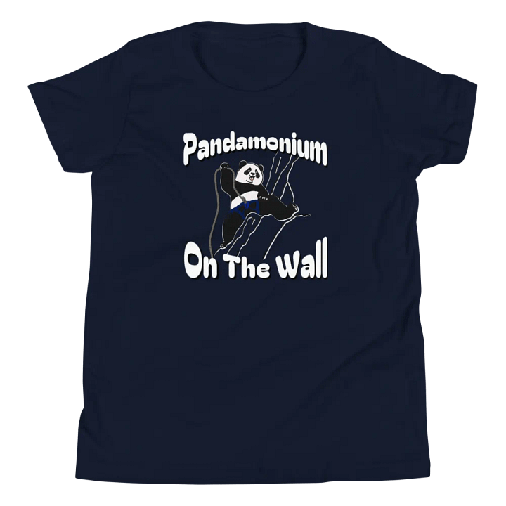 Pandamonium On The Wall - Youth Climbing T-Shirt product image (2)