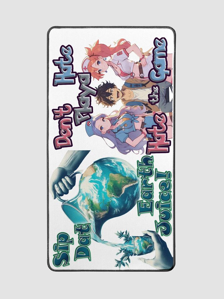 Dual design large mouse pad! product image (2)