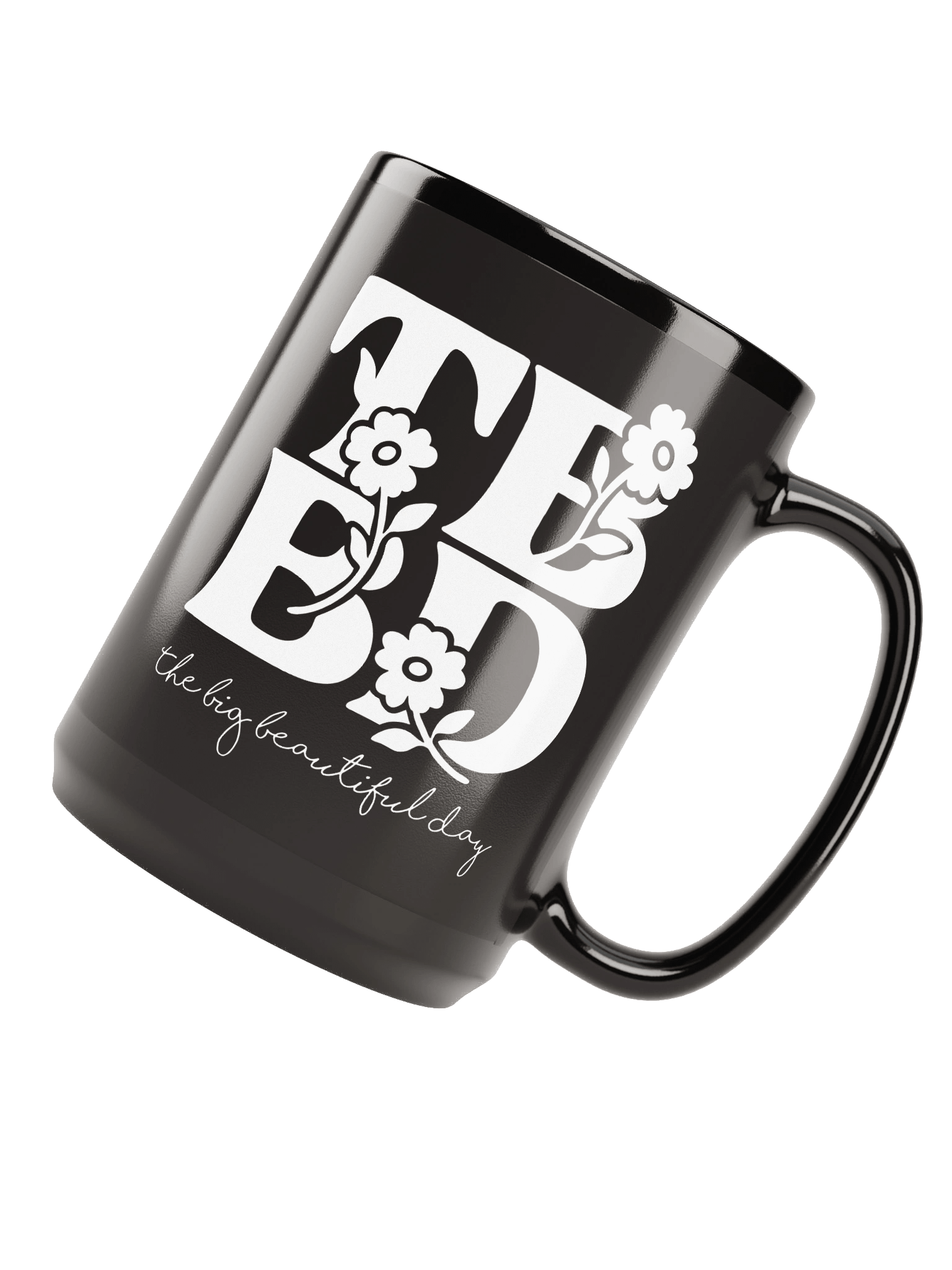 The Big Beautiful Day Floral Mug product image (4)