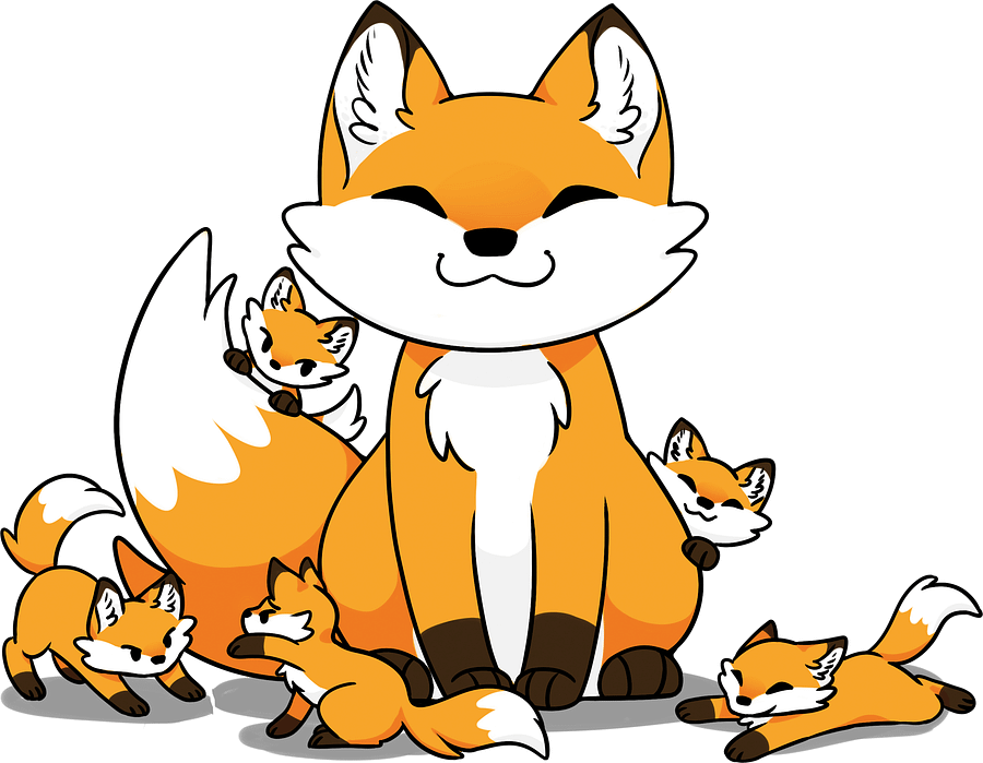 Fox Family Mug product image (3)