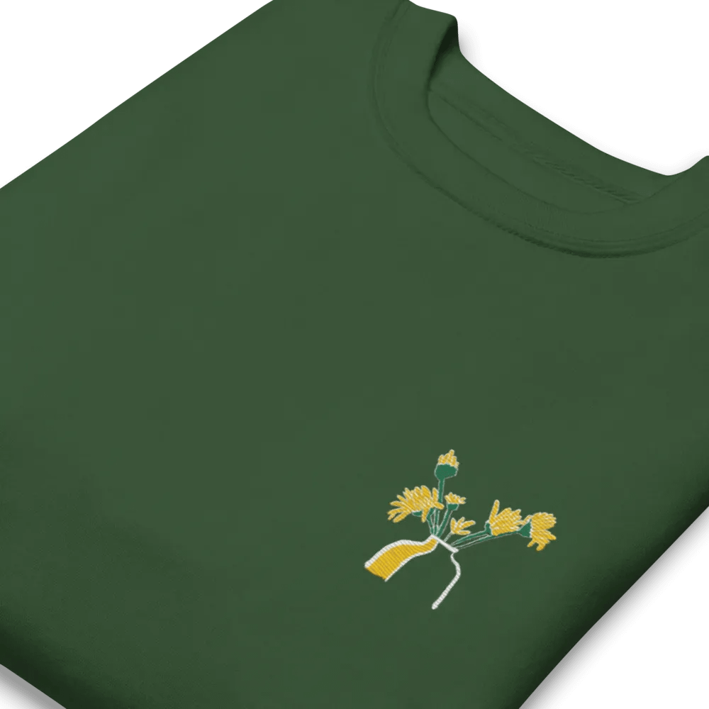 Flower vase doodle sweatshirt product image (106)