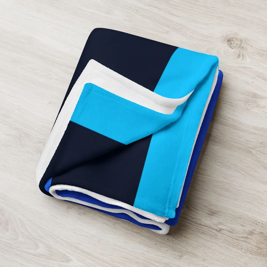 Blue Block Blanket product image (6)