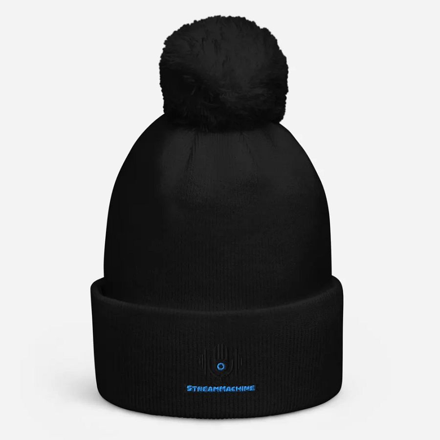 StreamMachine Pom-Pom Beanie product image (2)