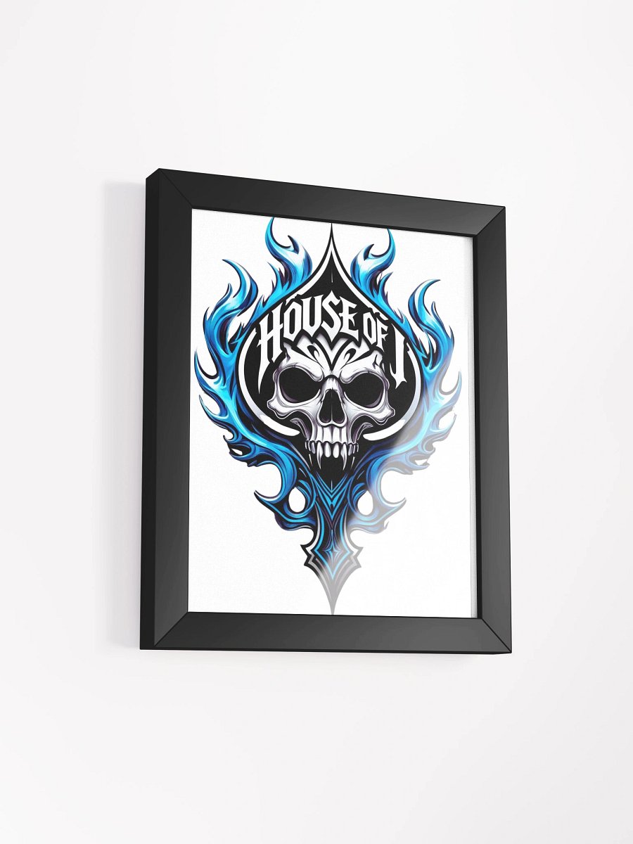 House of J Logo Framed Matte Poster (Light) product image (33)