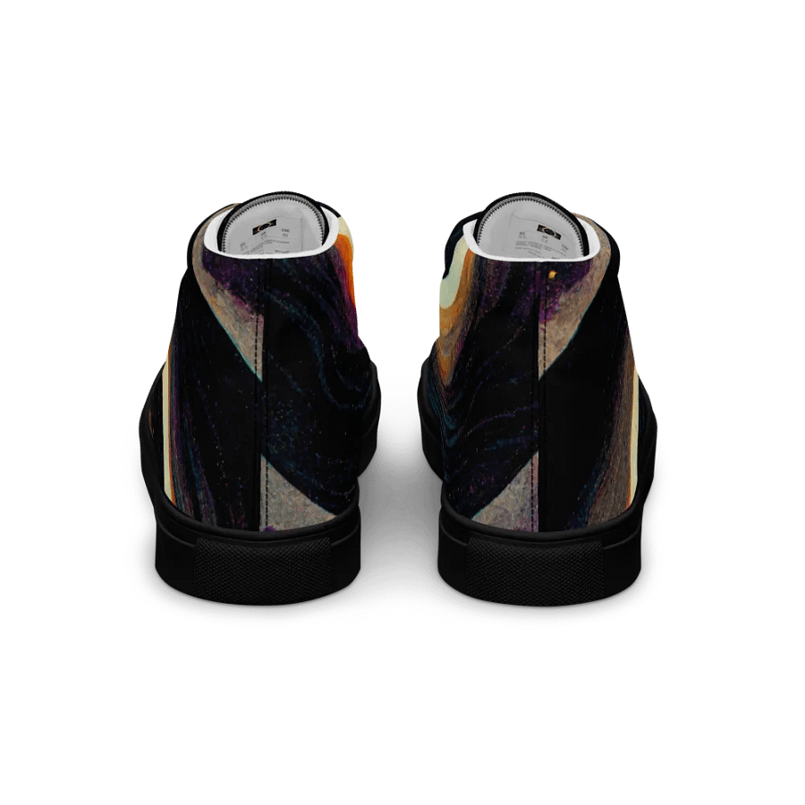 Retro Rings Women's canvas High Tops product image (4)