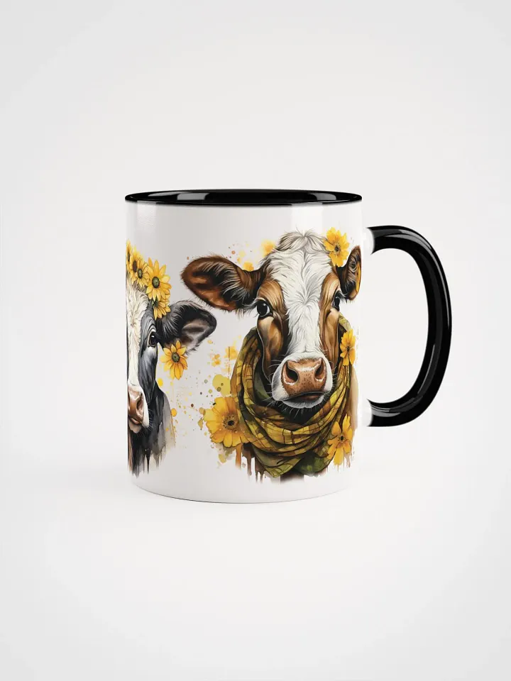 Sunflower Cow Accent Mug product image (1)