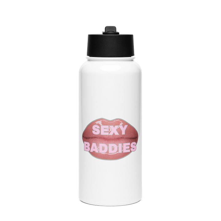 Glossy SexyBaddies Lips Stainless Steel Bottle product image (1)