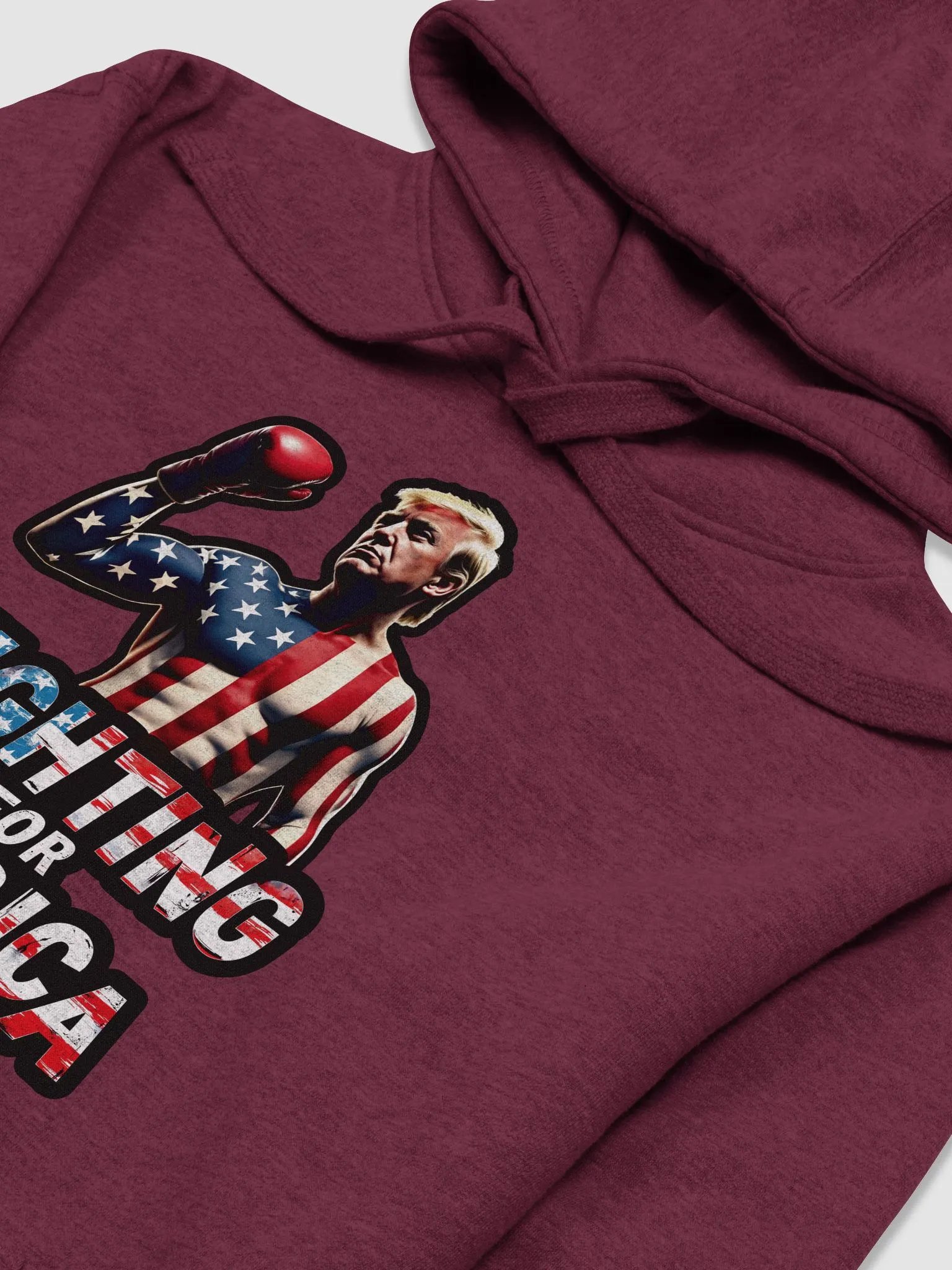 Hoodie: Trump, Fighting for America product image (9)