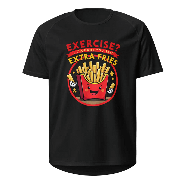 Extra Fries Unisex Sports Jersey product image (1)