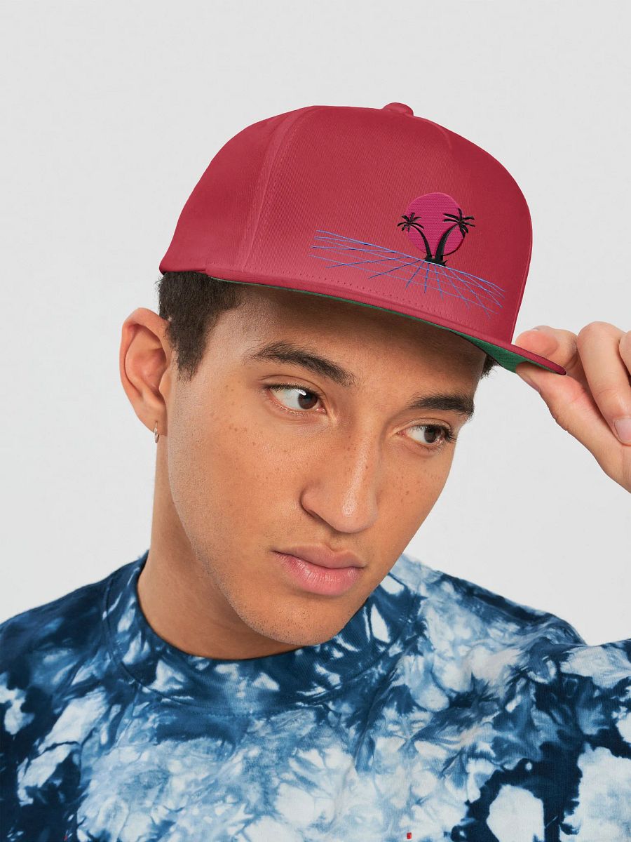 Retro Sunset Snapback Cap product image (5)
