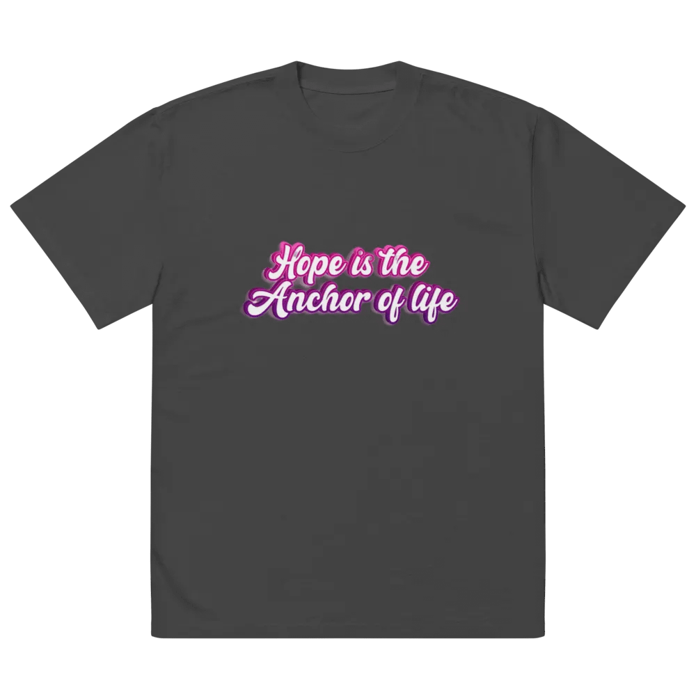 Hope is the anchor of life, best t-shirt trends . product image (3)