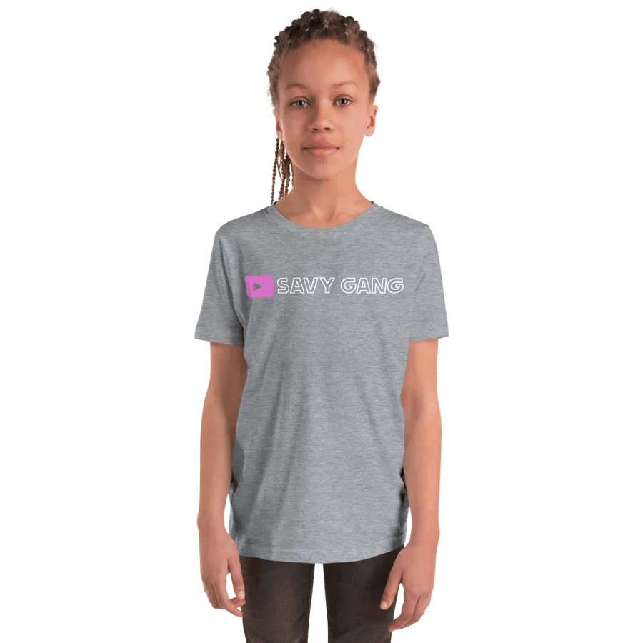 SAVYGANG YouthTee PinkYT product image (9)