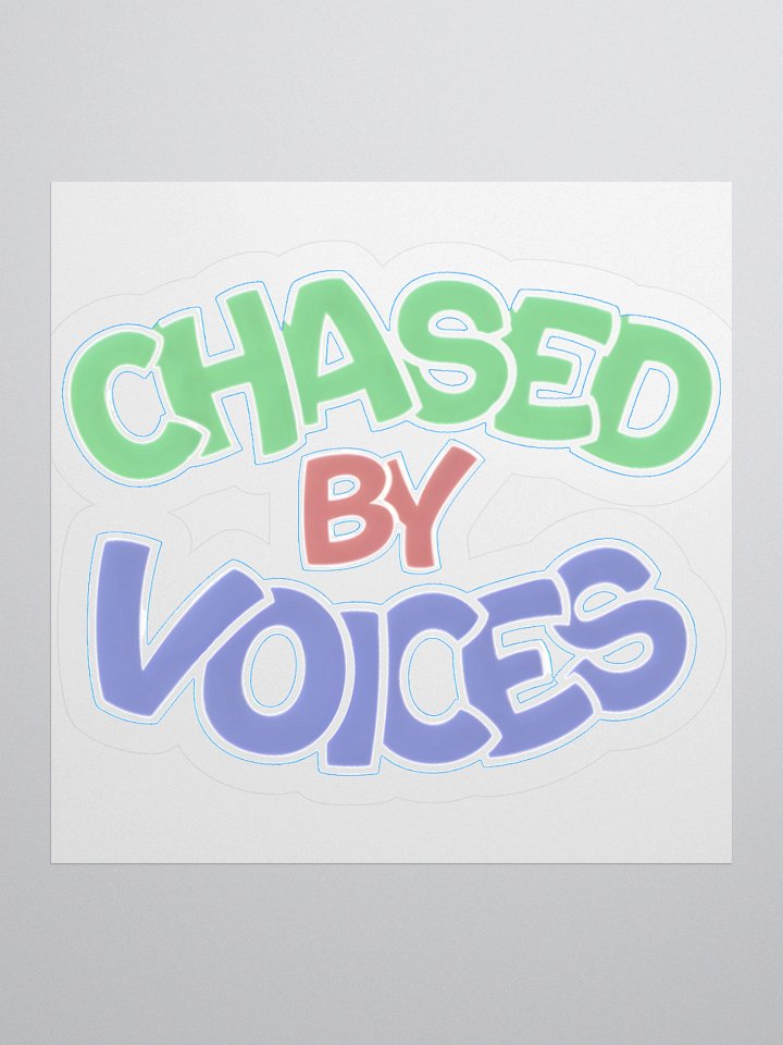 ChasedByVoices Kiss Cut Stickers product image (3)