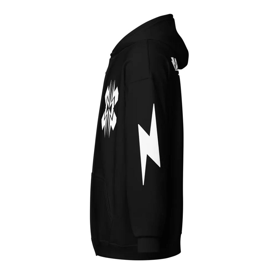 The Real Deal Zip-Up Hoodie [White Symbol Var.] product image (7)