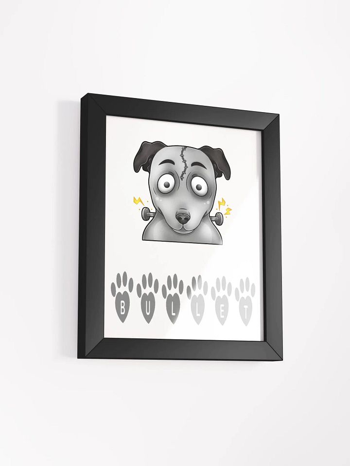 Bullet Emote - Framed High-Quality Matte Poster (in) product image (2)