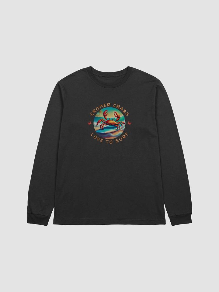 Cromer Crabs Love to Surf Supersoft Long Tee product image (4)