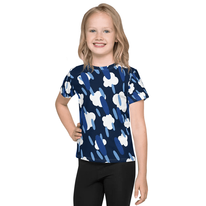 Cloudy Sky Kids All-Over Print T-Shirt product image (1)