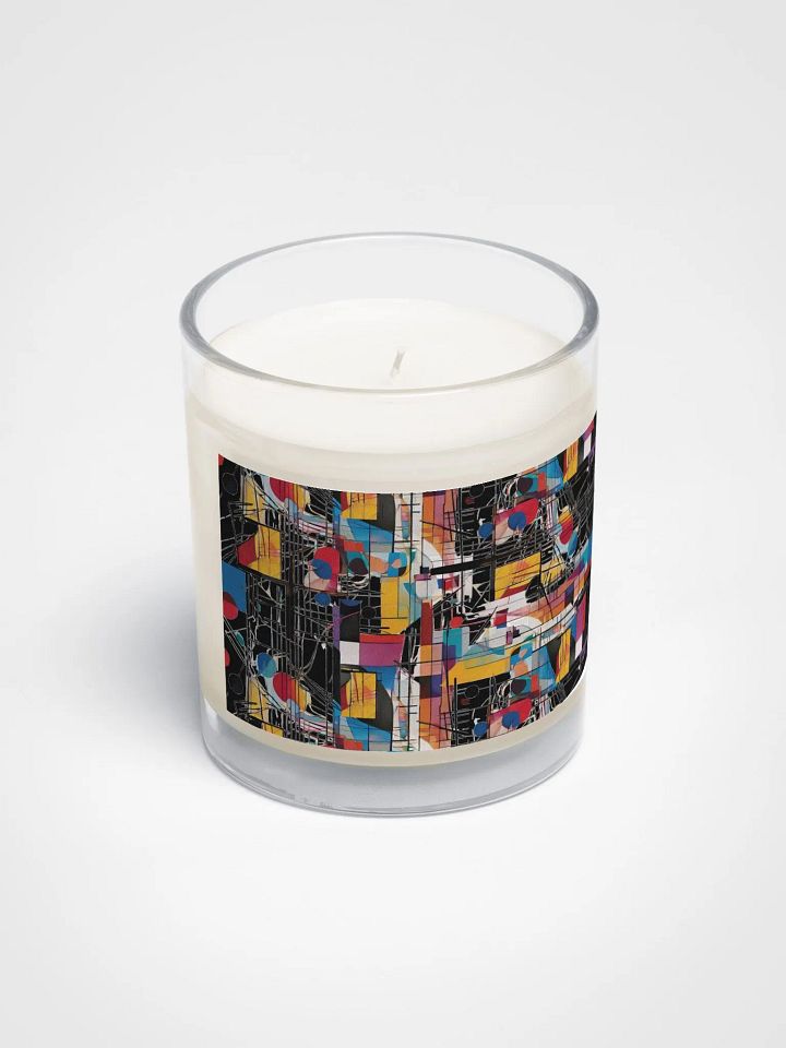 kadinsky inspired candle for arty homeowners product image (2)