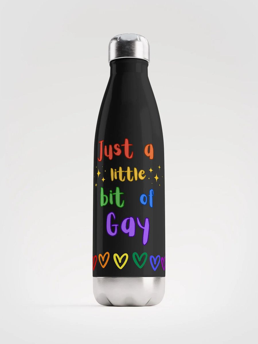 just a little gay water bottle product image (1)