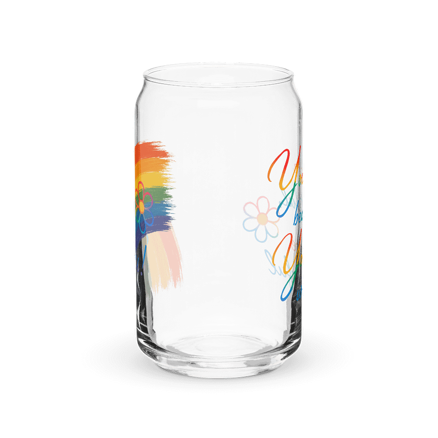 You Are You - Pride Affirmation Glass product image (1)