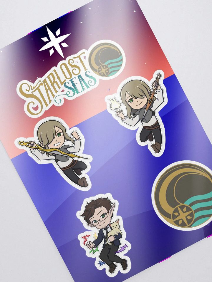 Starlost Sticker Sheet #1 product image (2)