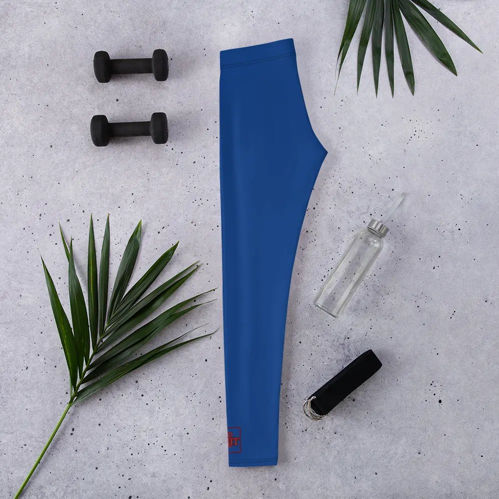 No Quit Club- Blue Sport Leggings product image (9)