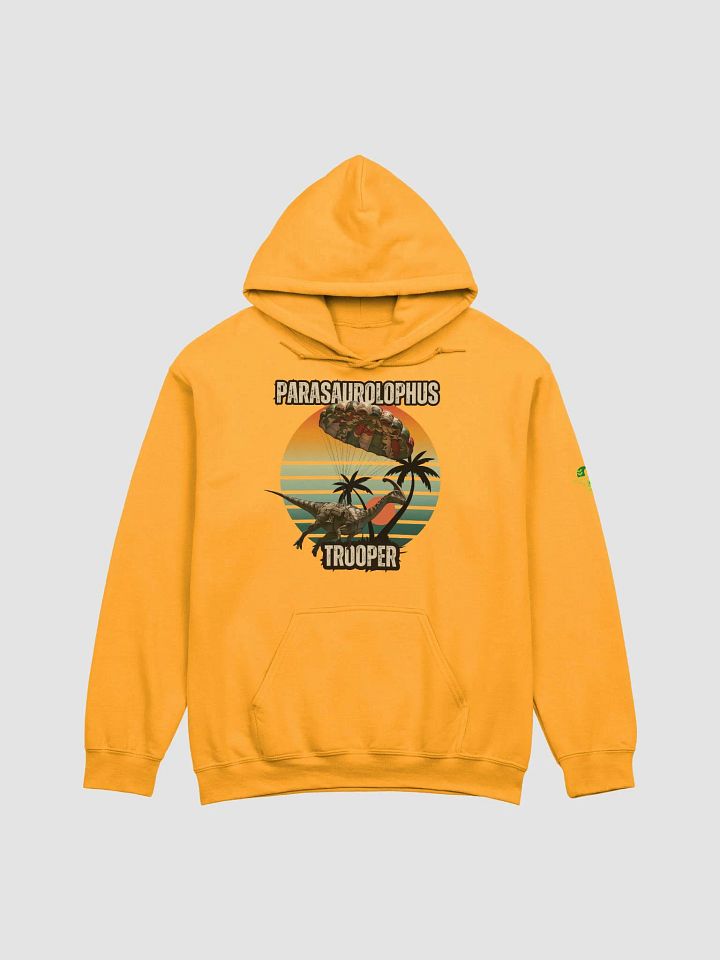 Parasaurolophus Trooper - Dinosaur Paratrooper Hoodie product image (8)