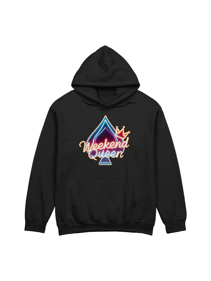 Glow Neon Weekend Queen Of Spades Hoodie product image (3)