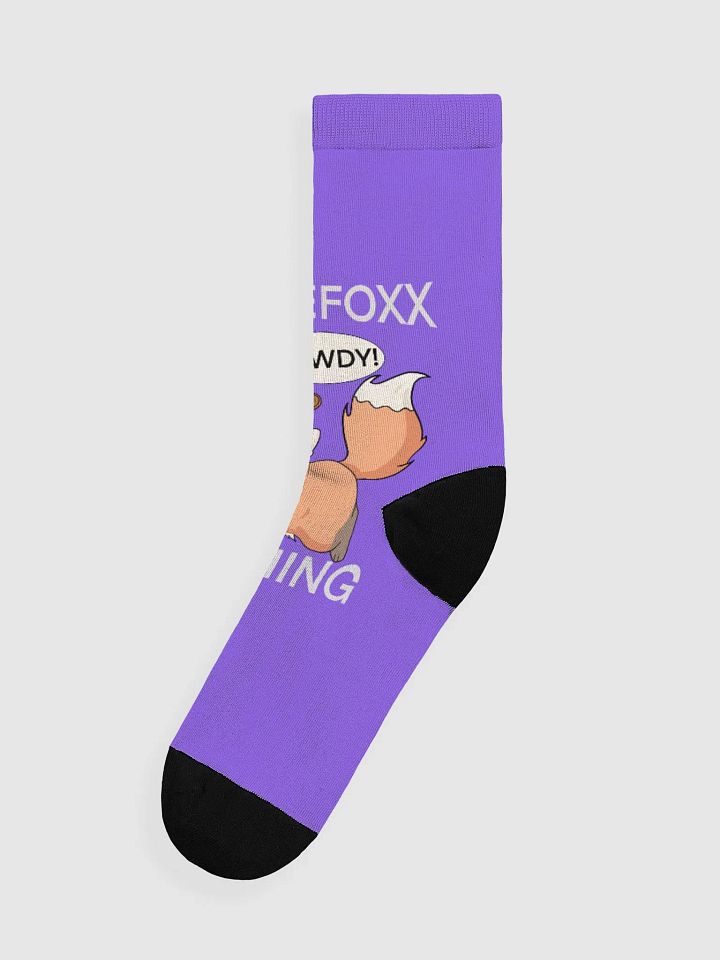 Howdy Foxx Recycled Crew Socks product image (2)