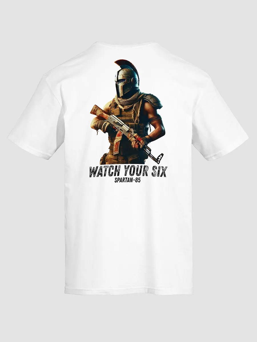Watch Your Six (Back) Light Color Shirt product image (1)