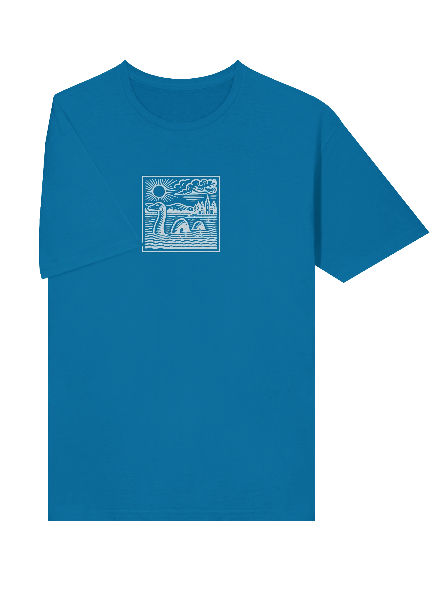 Original TSM Loch Ness Nessie Wood Cut Shirt product image (6)
