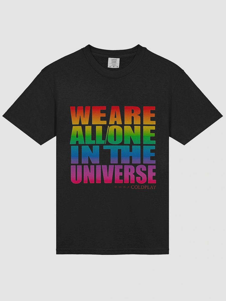 2025 Tour Tee, Coldplay We Are All One in the Universe Shirt product image (3)