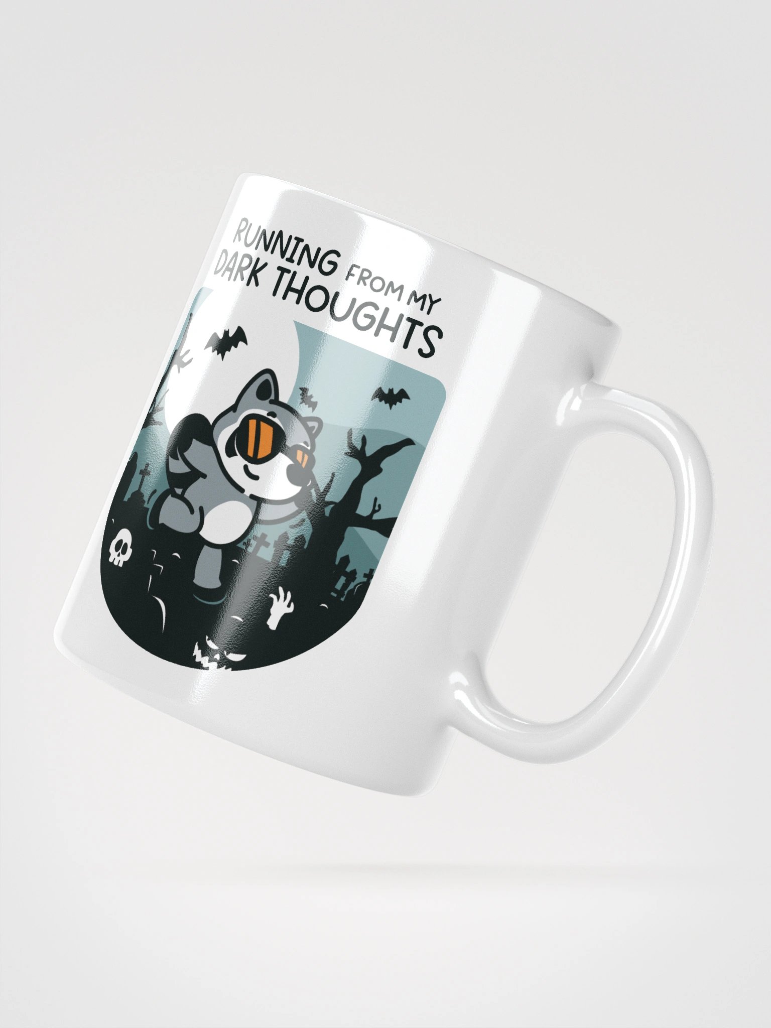 Running From My Dark Thoughts Coffee Mug product image (9)