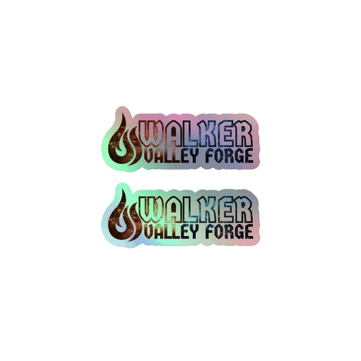 Walker Valley Forge Holographic Sticker Set product image (1)