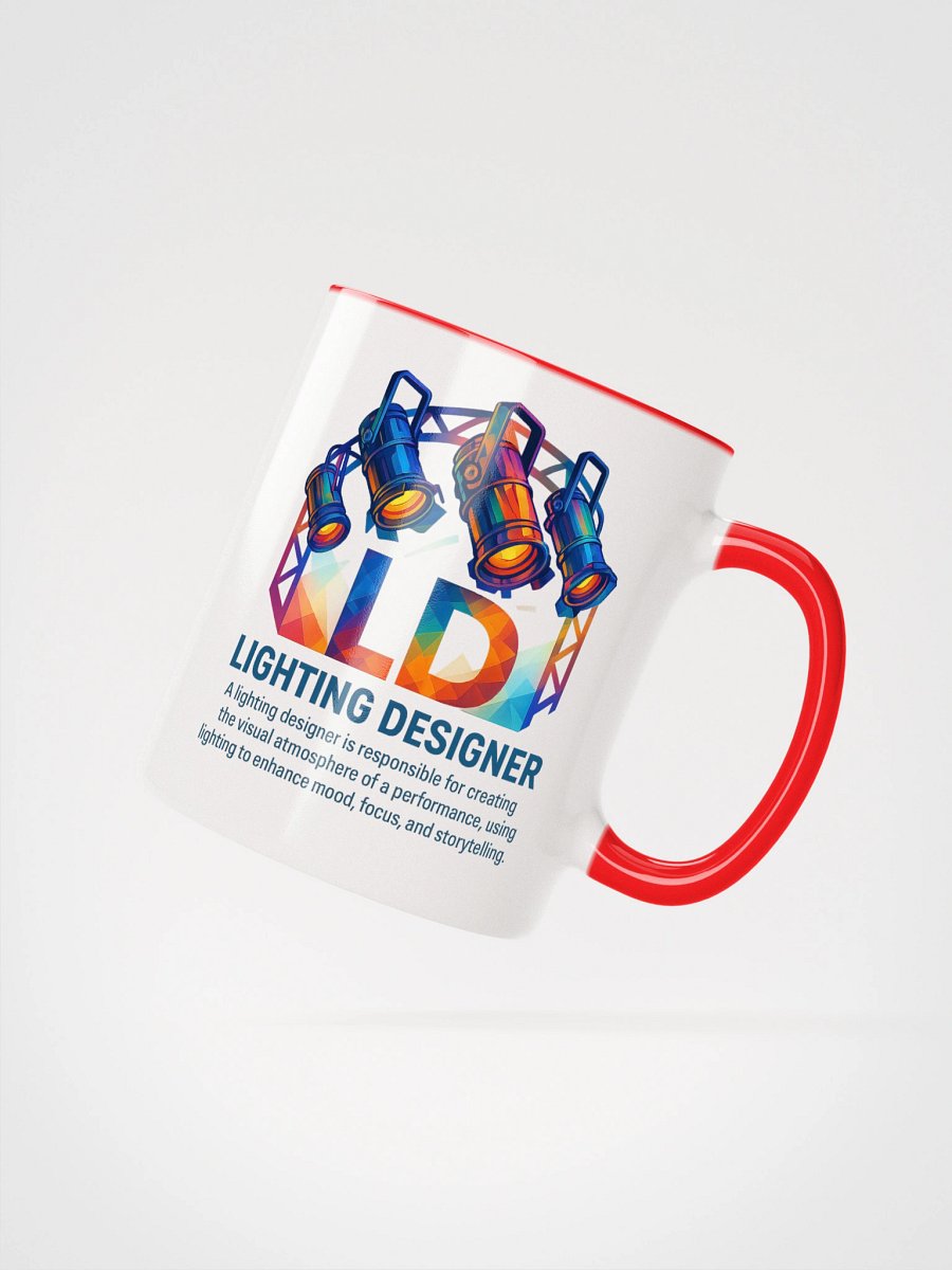 Theatrically Jerry: "LD(Light Designer) Prismatic Series" Ceramic Mug product image (14)