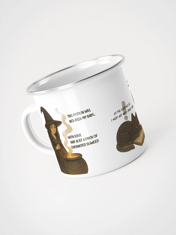 Pregnant Witches Enamel Mug product image (2)