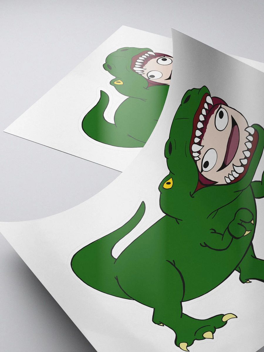 hyper Derp Dino Sticker product image (4)