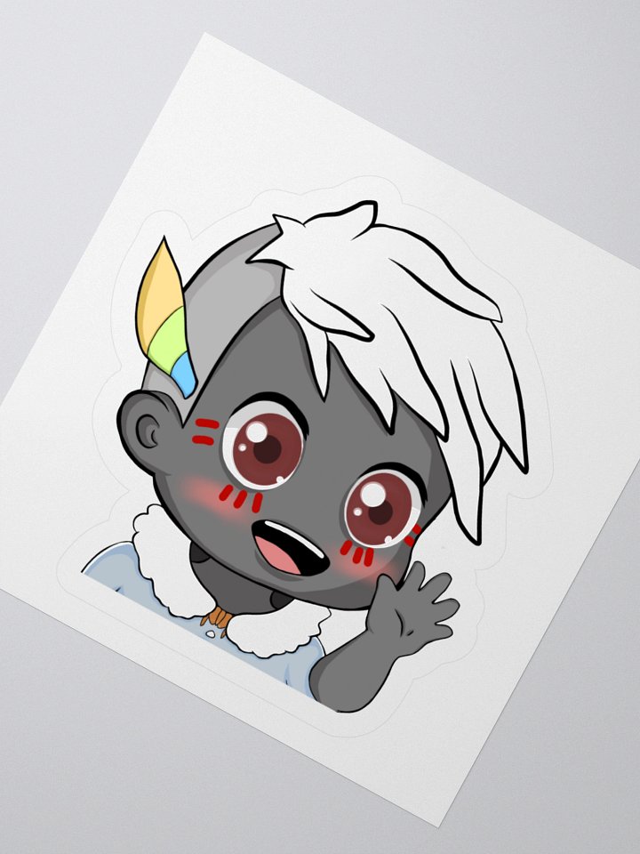 Vishy Smiling Alien Kiss Cut Stickers product image (4)