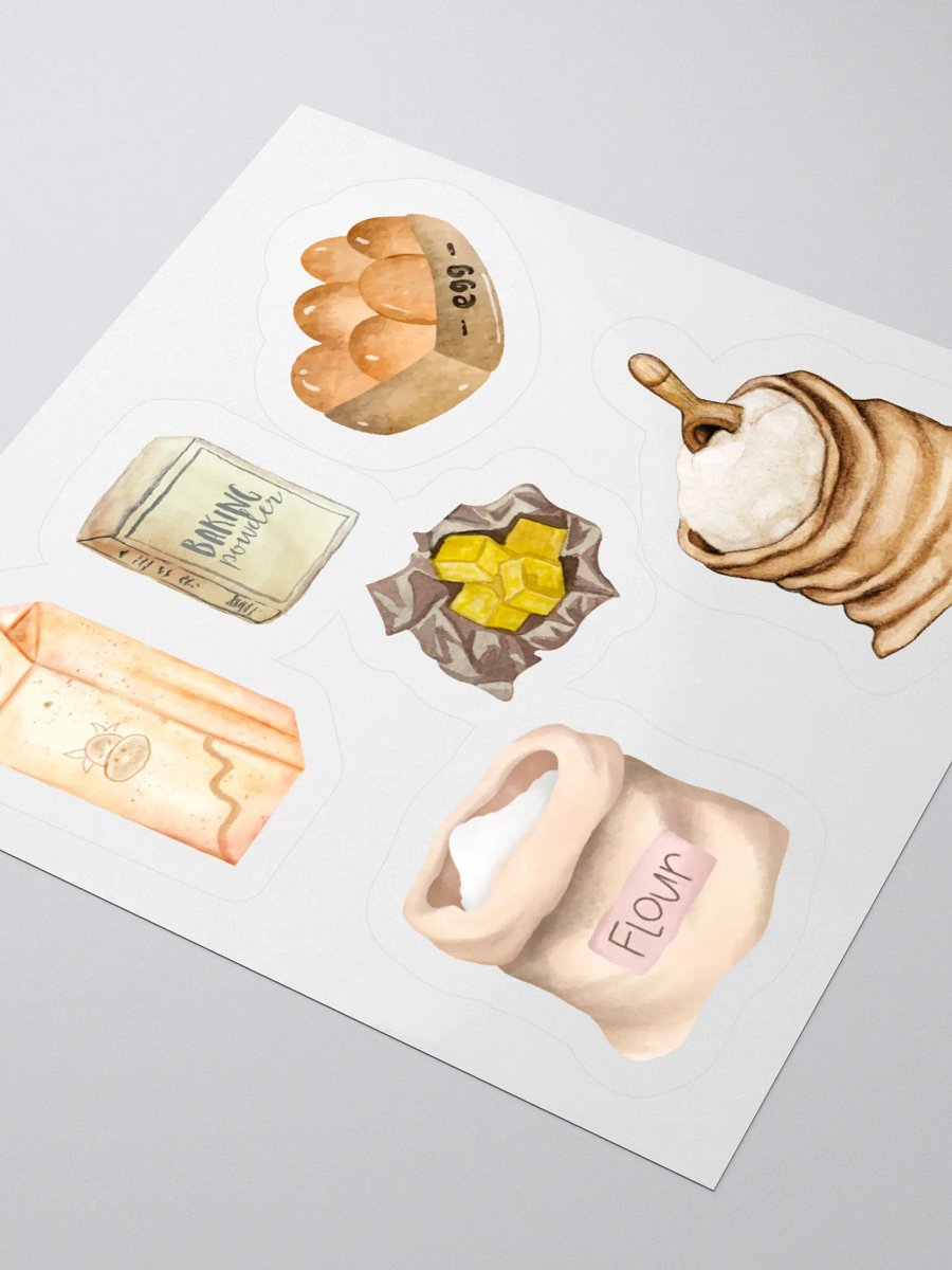Bake It Up! Ingredients Stickers product image (8)