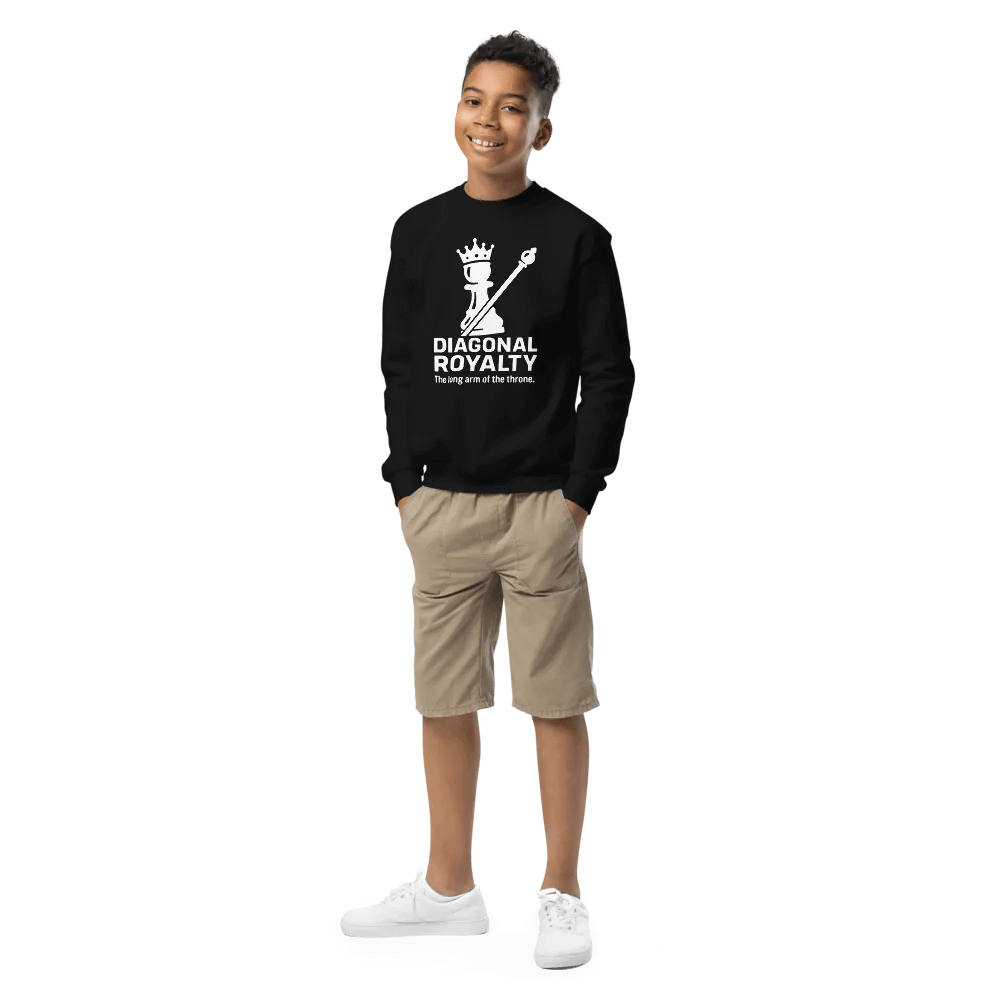 Diagonal Royalty - Youth Sweatshirt product image (1)
