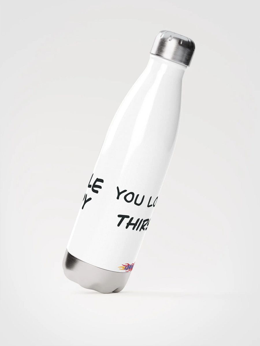 Marble Daddy Water Bottle (White) product image (3)