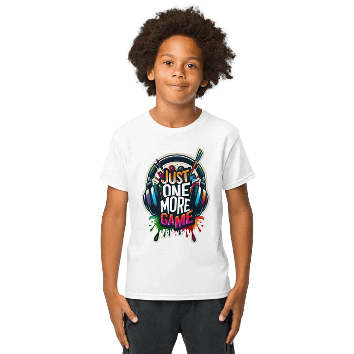 Just One More Game Graphic Youth Tee product image (41)
