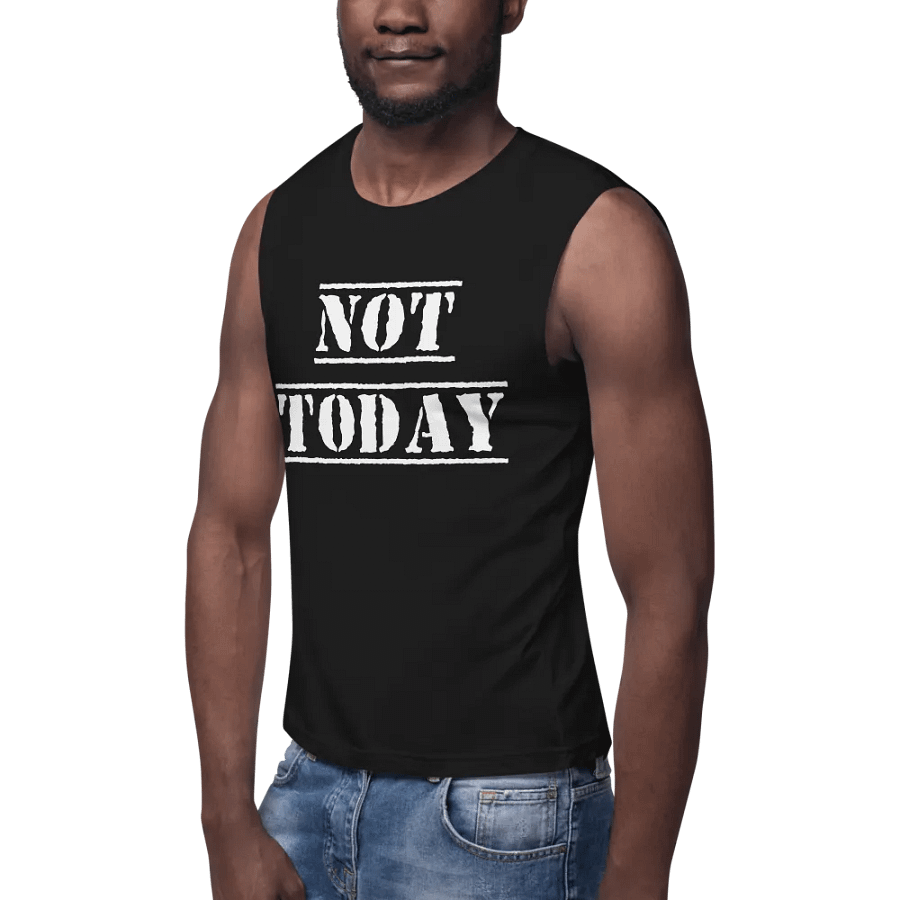 Not Today muscle tank product image (7)
