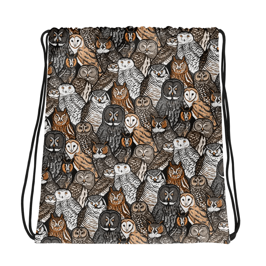 Owl Drawstring Bag product image (1)
