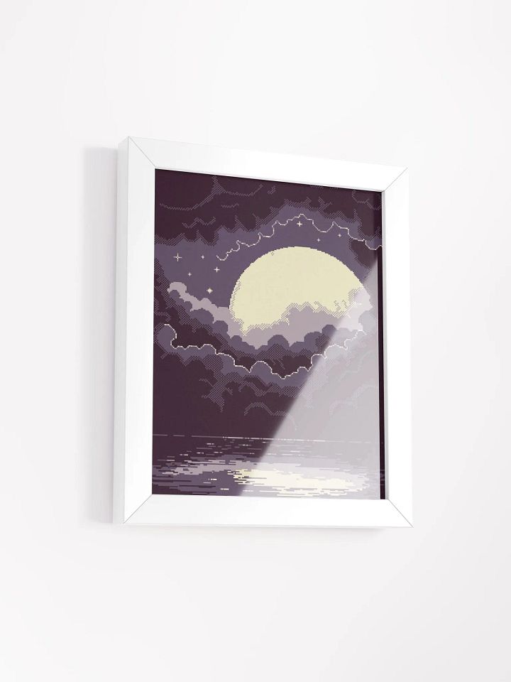 2-Bit Moon Pixel Art product image (2)